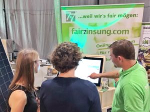 7x7 und fairzinsung auf Messen und Kongressen in 2020 Foto-fz-stand-muenchen-MK_green-world-tour-300x225 7x7 und fairzinsung auf Messen und Kongressen in 2020