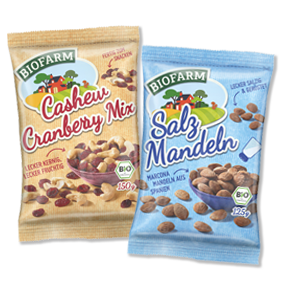 ISM-2020-Biofarm Ein rundes Angebot! KLUTH und MARYLAND bieten auf der ISM 360° Snacks
