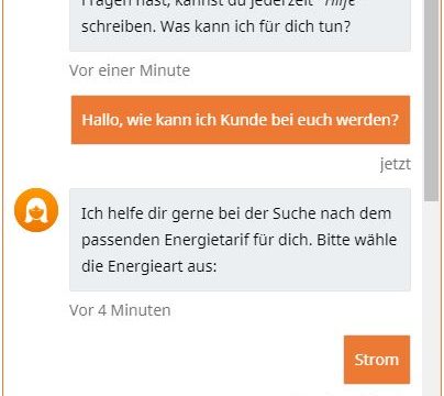 Isa - der Kundenservice Chatbot der hsag