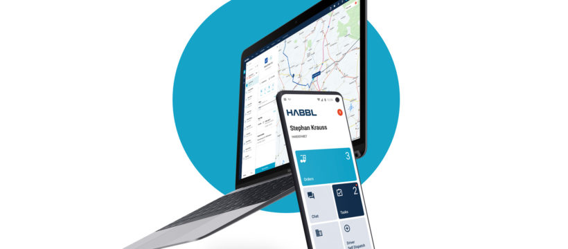 Mit neuer Optik: HABBL App und Webportal werden international, Bildquelle: Fleetboard Logistics GmbH