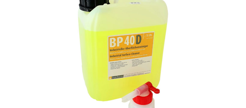BP40D viruzider industrieller reiniger desinfektion gegen viren