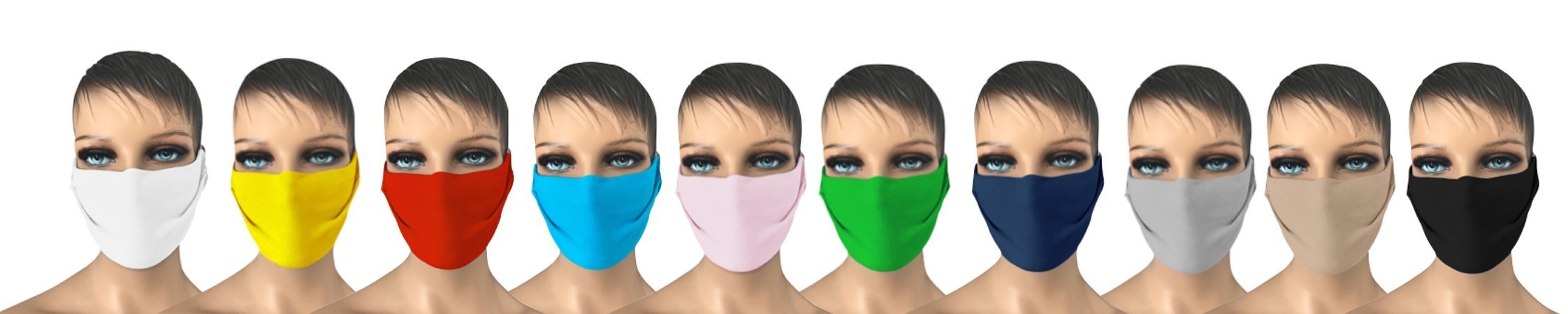 Masken-B2B_k NEU: Trendige Designer-Stoffmasken von save YouAndMe by Nagy Collection aus 100% Baumwolle mit Spezial-Filter
