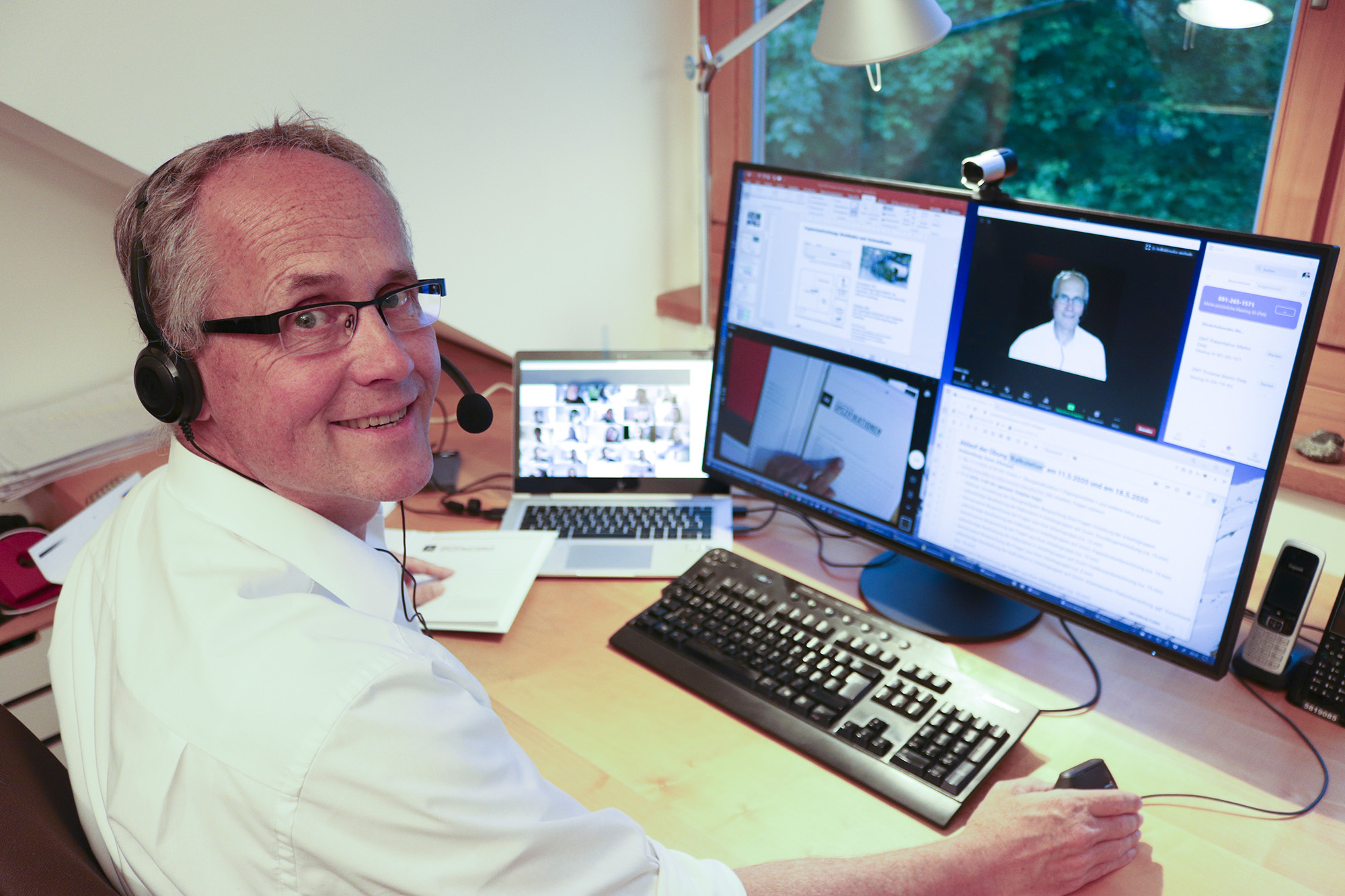Umstellung auf Online-Lehre in Rekordzeit Professor_Martin_Delp Umstellung auf Online-Lehre in Rekordzeit