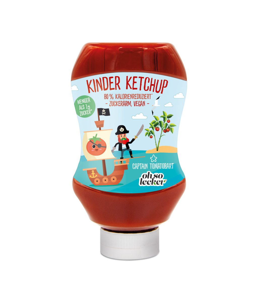 OHSO_KidsTomatobart_Mockup_final_RGB-k Neu und Natürlich gut – der kalorienarme Kinderketchup von ohso lecker