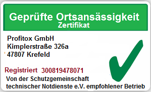 Profitox-1 Schädlingsbekämpfung Krefeld