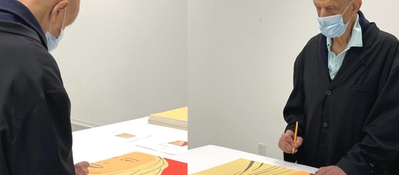Alex Katz Ariel 4 & 5