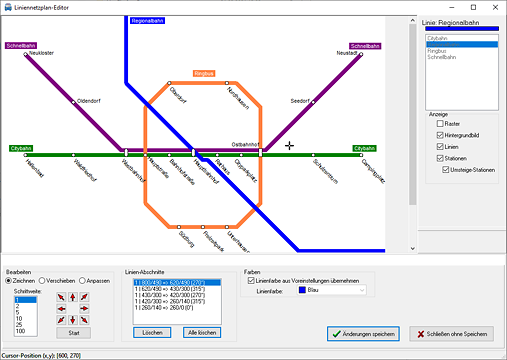 LineMap Draw Screenshot