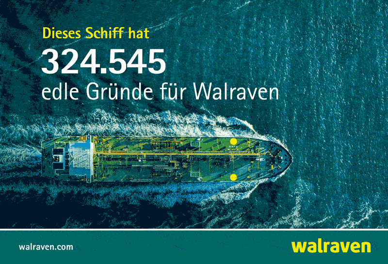 KW37_Walraven-Edelstahl-Schiff Bei hohen Anforderungen an Rostfreiheit, Hygiene und Sicherheit