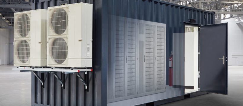 Der DC ITContainer ist modular aufgebaut und mobil einsetzbar.