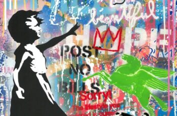 Mr. Brainwash Balloon Girl FRANK FLUEGEL GALERIE