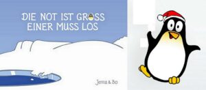 WeihnachtenKalle-300x132 Ein Pinguin unterm Weihnachtsbaum