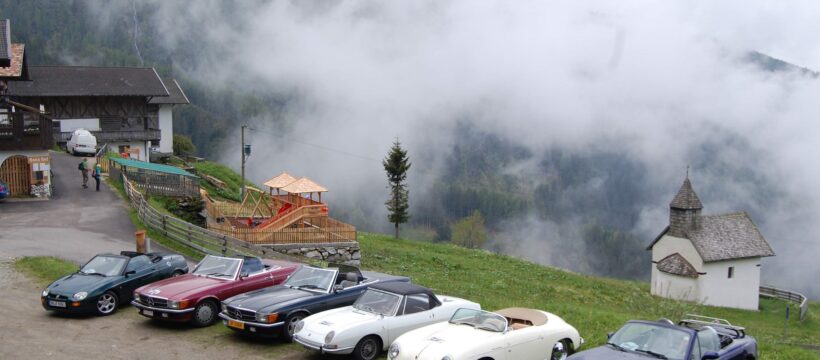 Kaiserin Sissis Cabrio Oldtimer Tour 2023: Eine unvergessliche Reise durch die Dolomiten zum 125. Todestag