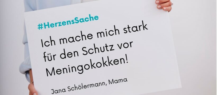 Welt-Meningitis-Tag 2023: Jana Schölermann ist neue Botschafterin der Aufklärungskampagne „Meningitis bewegt.“