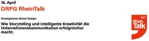 DRPG lädt zum 2. RheinTalk in Köln ein DRPG-Rheintalk-300x83 DRPG lädt zum 2. RheinTalk in Köln ein