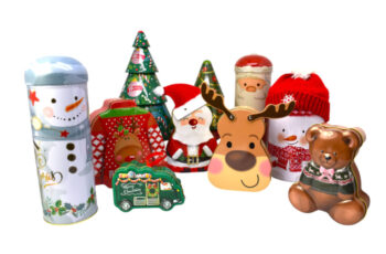 Weihnachtsdosen mit Deckel schützen Plätzchen vor Luft und Feuchtigkeit, bewahren ihr Aroma und sehen dabei festlich aus. Neue Plätzchendosen von ADV PAX Lutec