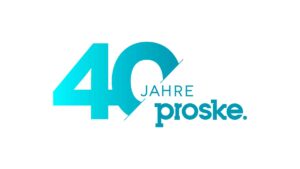 Proske_40-Jahre-Anniversary-Logo-Kopie-300x169 40 Jahre Proske: Vom kleinen Familienunternehmen zum internationalen Pionier in der Eventbranche
